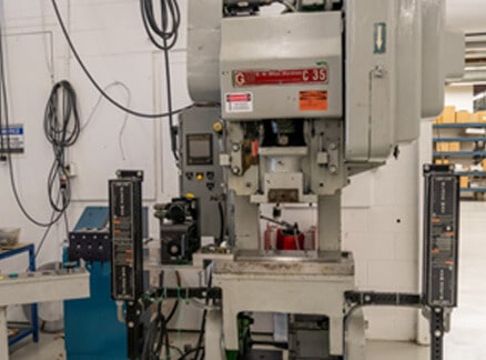 35 ton blanking machine