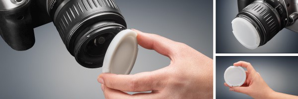digital camera lens white protector