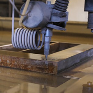 Waterjet machine