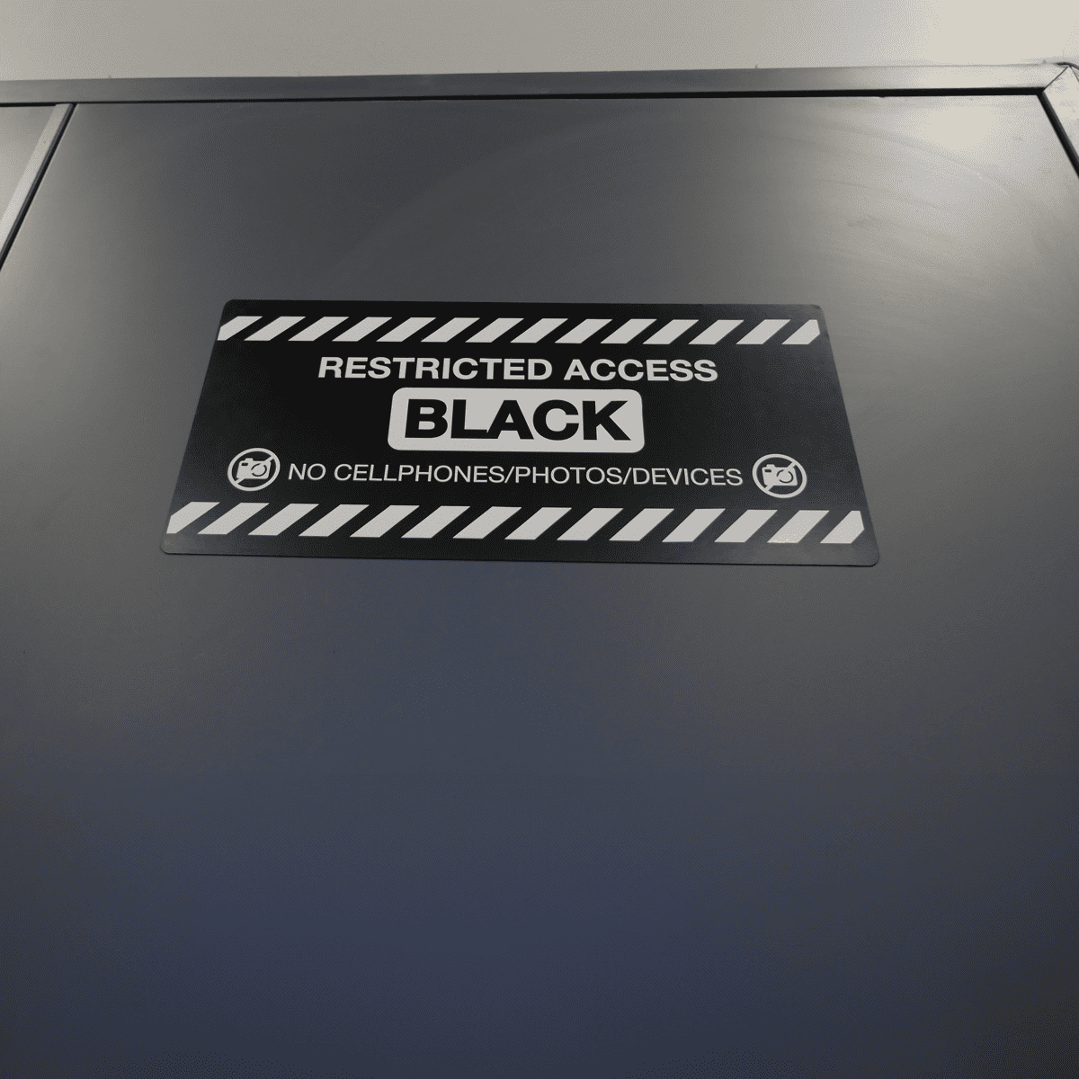 Fathom Secure Area Fathom secure restricted access