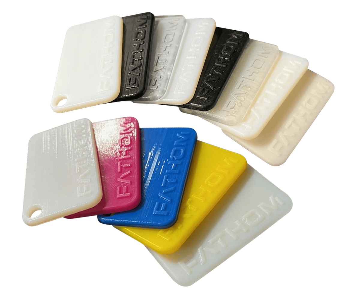 Polyjet material samples Polyjet material samples