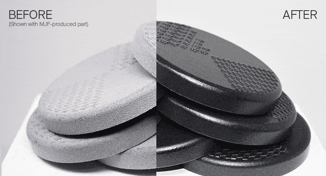 3D printed parts with Vapor Smoothing 3D printed parts with Vapor Smoothing