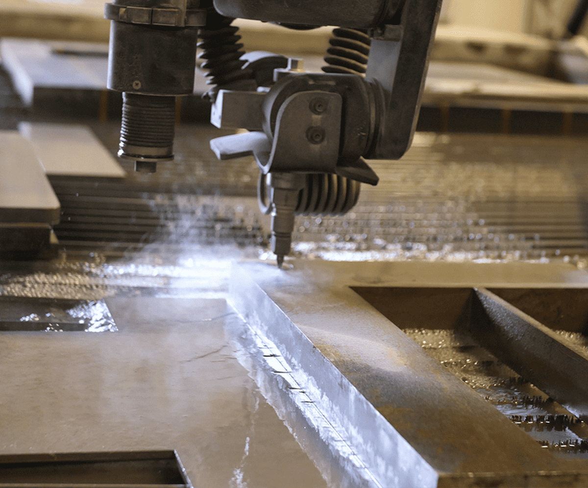 Water jet cutting specifications
